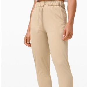 Lululemon stretch high rise jogger